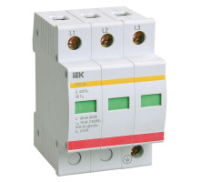 Ограничитель перенапряжения ОПС1-C 3P IEK MOP20-3-C