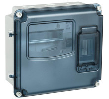 Корпус ЩУРн-П 1/3 Krepta 5 IP66 PC пластик. IEK MSP1-N-03-55