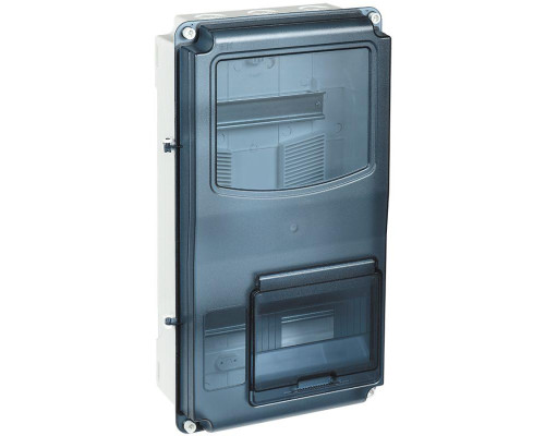 Корпус ЩУРн-П 3/12 Krepta 5 IP66 PC пластик. IEK MSP3-N-12-55