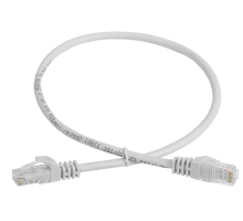 Патч-корд UTP кат.5e 0.5м сер. GENERICA PC01-C5EU-05M-G
