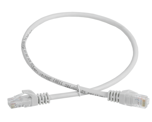 Патч-корд UTP кат.5e 2м сер. GENERICA PC01-C5EU-2M-G