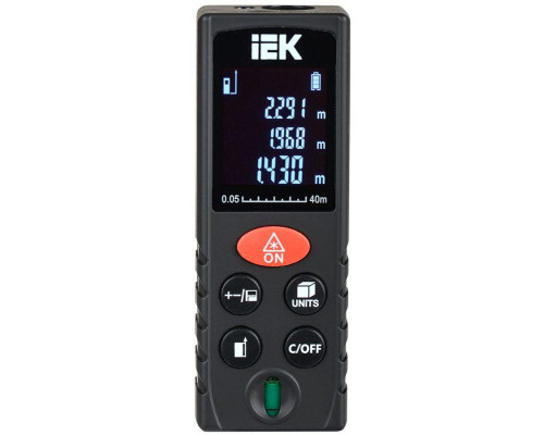 Дальномер лазерный DM40 Professional IEK TIR21-3-040