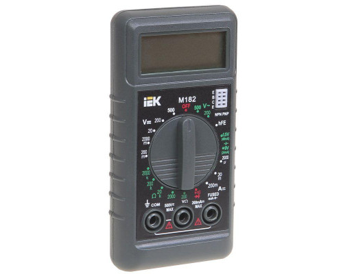 Мультиметр цифровой Compact M182 IEK TMD-1S-182