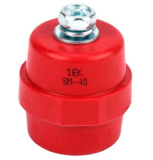 Изолятор SM40 (М8) силовой с болтом IEK YIS11-40-12-B