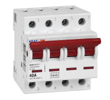 Выключатель нагрузки модульный OptiDin BM63PL-440-УХЛ3 (ВМ63PL) КЭАЗ 328175