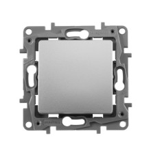 Механизм переключателя 1-кл. СП Etika 10А IP20 250В 10AX авт. зажимы алюм. Leg 672405