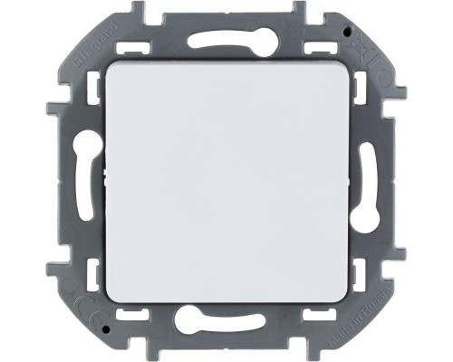 Механизм переключателя промежуточного 1-кл. Inspiria 10А IP20 250В 10AX винт. клеммы бел. Leg 673680