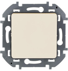 Механизм переключателя промежуточного 1-кл. Inspiria 10А IP20 250В 10AX винт. клеммы сл. кость Leg 673681