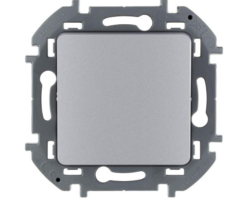 Механизм переключателя промежуточного 1-кл. Inspiria 10А IP20 250В 10AX винт. клеммы алюм. Leg 673682