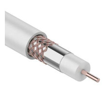 Кабель RG-6U+Cu 48проц. 75Ом бел. (м) PROCONNECT 01-2206