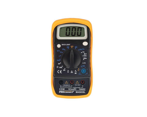 Мультиметр портативный MAS838L (DT858L) PROCONNECT 13-3022
