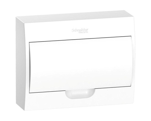Бокс навесной ОП City9 Box 1 ряд 12мод IP40 IK07 63А 2 клеммы с бел. дверцей SE EZ9E112P2SRU