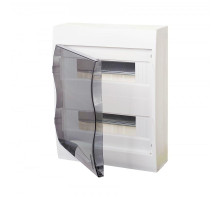 Бокс навесной ОП City9 Box 2ряда 24мод. с прозр. дверцей SE EZ9E212S2SRU