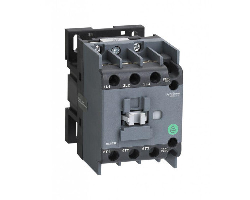 Контактор MC1E 3п 25А кат. 110В AC 1НО+1НЗ SE MC1E25F7
